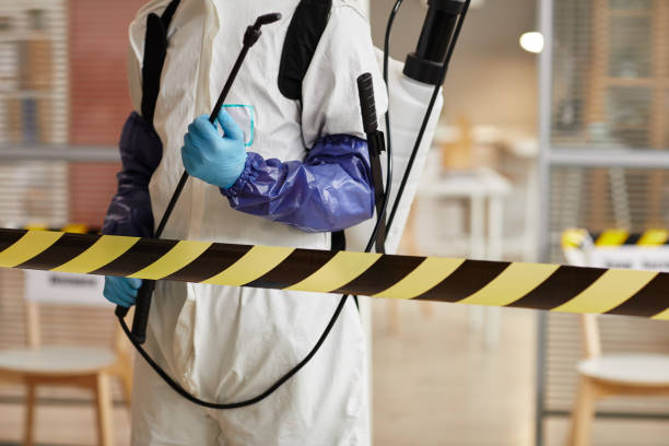 Professional Unattended Death Cleanup technician working in Chapman, NE